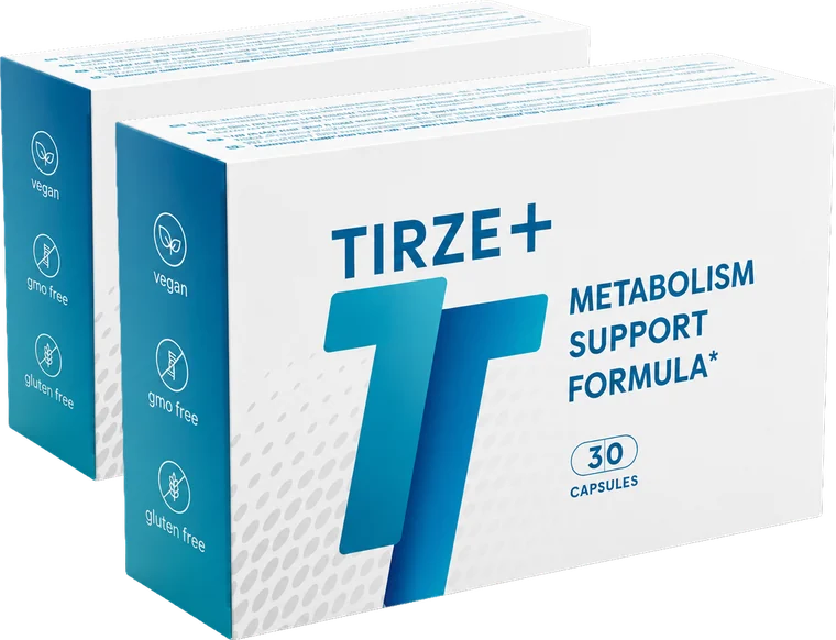 Kaksi pakkausta Tirze+ Diet Capsules